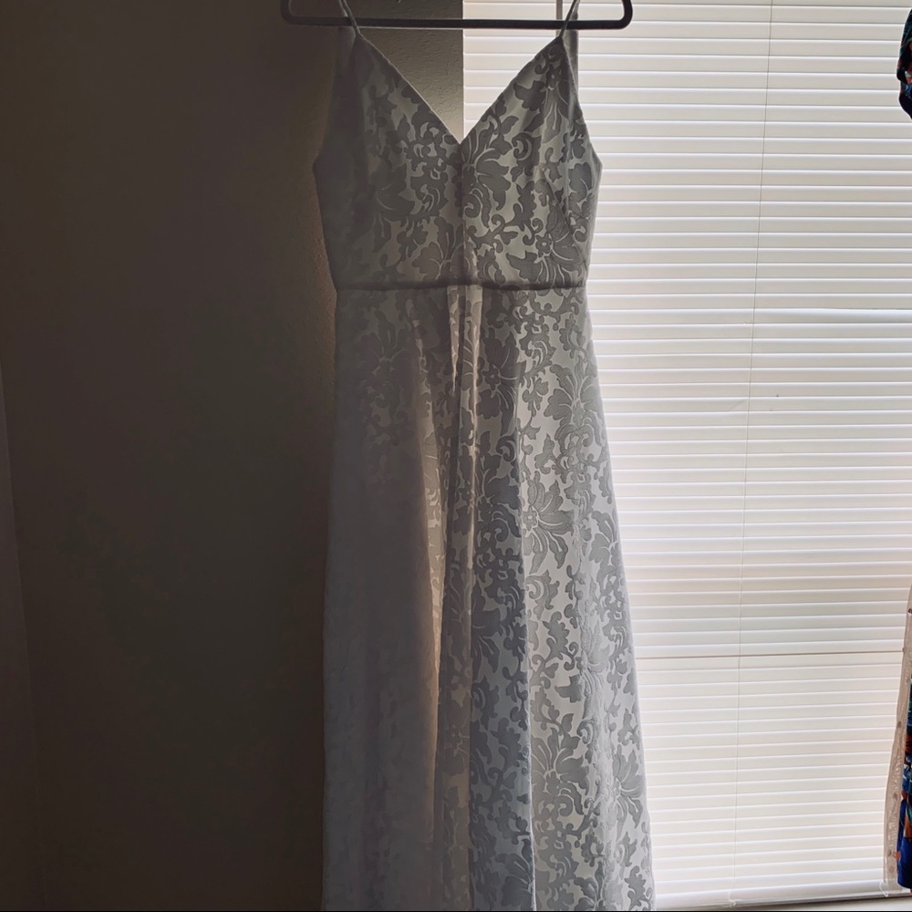 White Calvin Klein Maxi dress